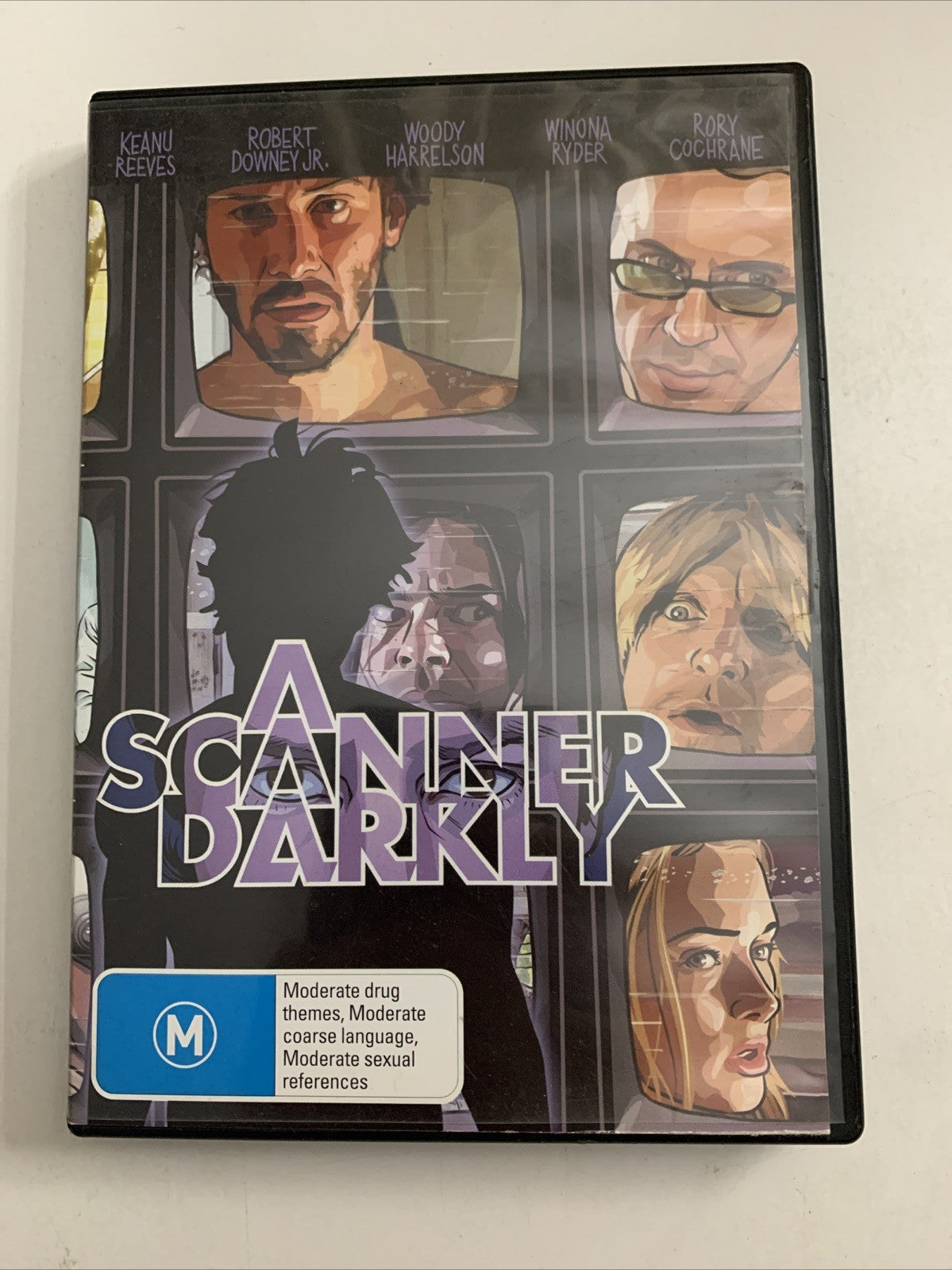 A Scanner Darkly (DVD, 2006) Keanu Reeves, Robert Downey Jr., Woody Harrelson