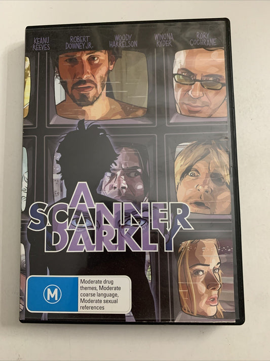 A Scanner Darkly (DVD, 2006) Keanu Reeves, Robert Downey Jr., Woody Harrelson