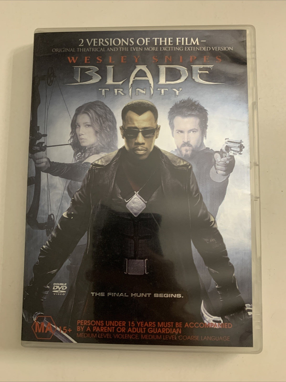 Blade Trinity (DVD, 2004, 2-Disc Edition) Wesley Snipes Region 4