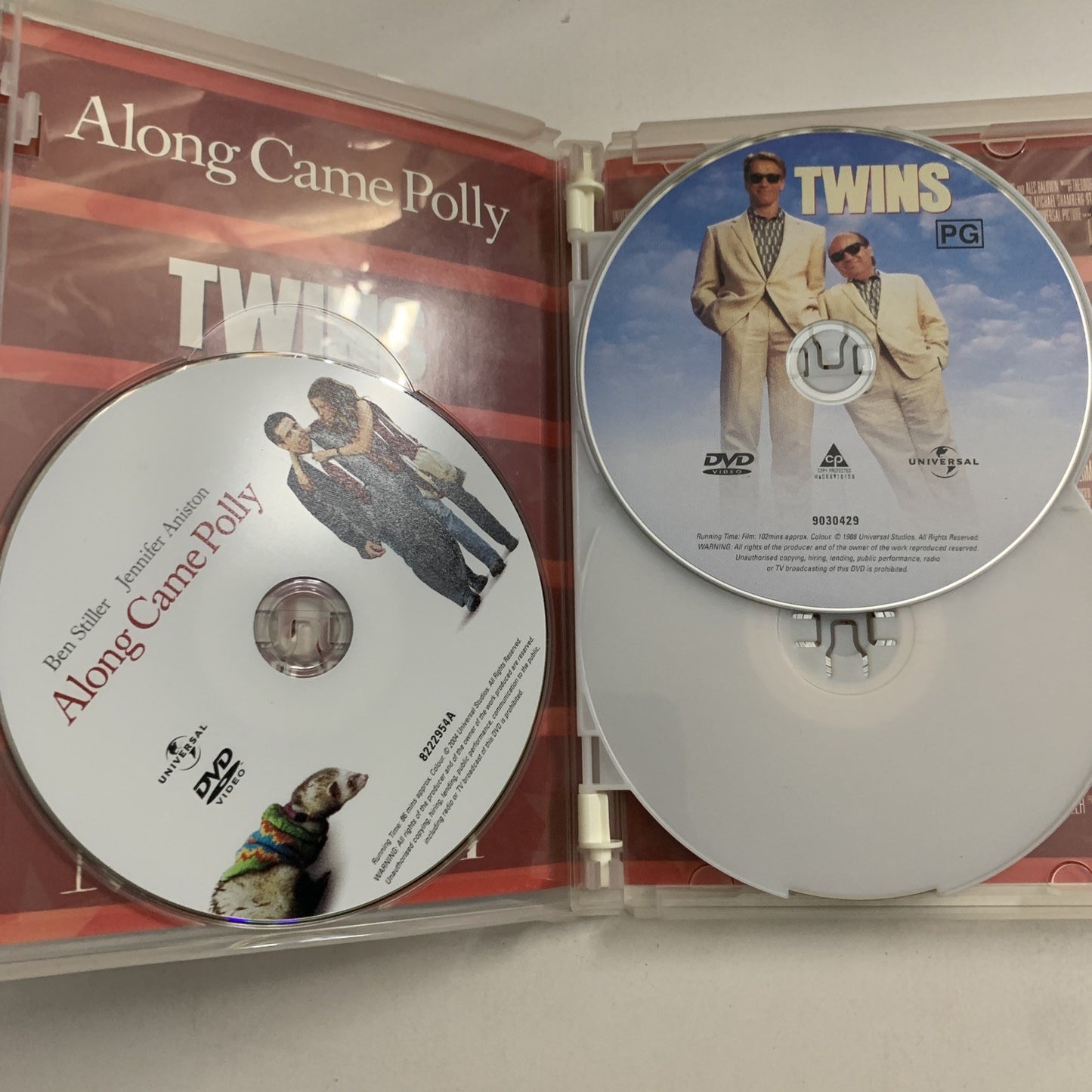 Along Came Polly / Twins / Liar Liar / Nutty Professor / Billy Madison (DVD)