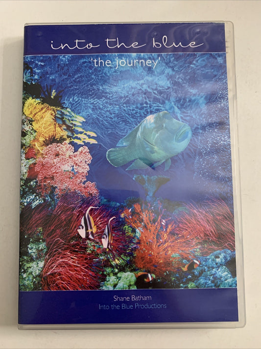 Into The Blue: The Journey (DVD) Shane Batham Ocean Documentary  All Regions