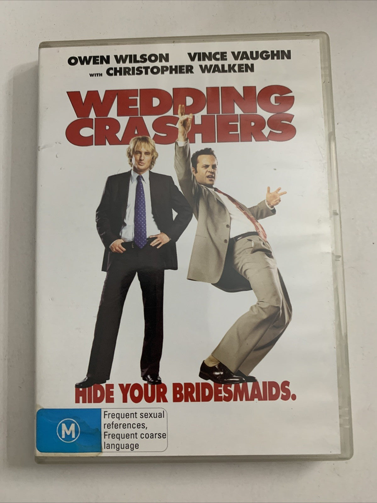 Wedding Crashers (DVD, 2005) Rachel McAdams, Owen Wilson, Vince Vaughn  Region 4