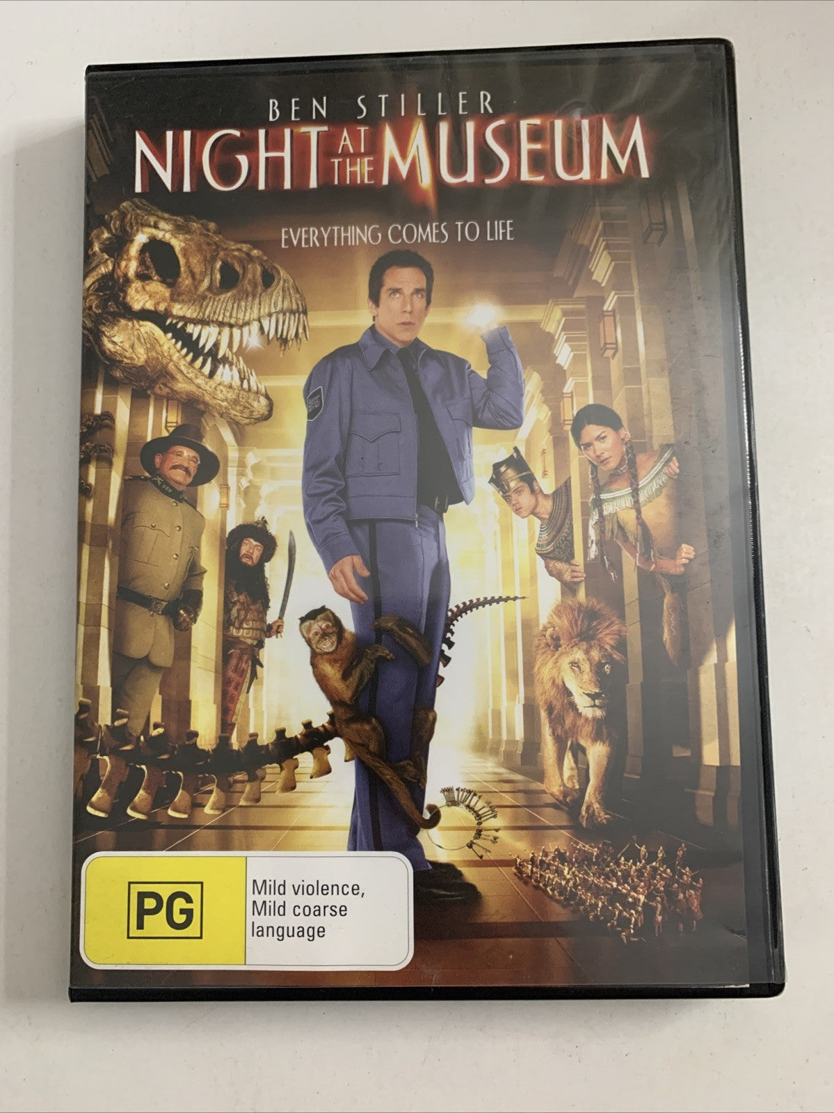 Night At The Museum (DVD, 2006) Owen Wilson, Ben Stiller, Robin Williams Region4