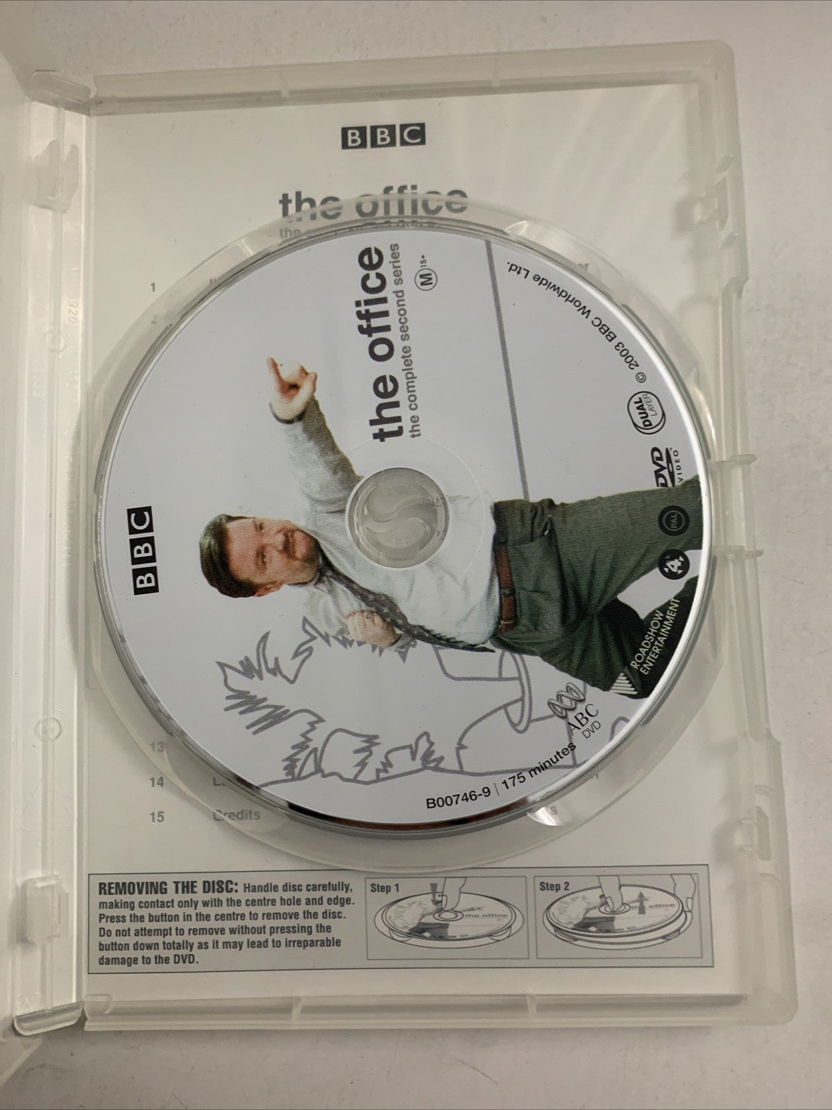 The Office UK : Series 2 (DVD, 2001) Ricky Gervais BBC Comedy Region 4