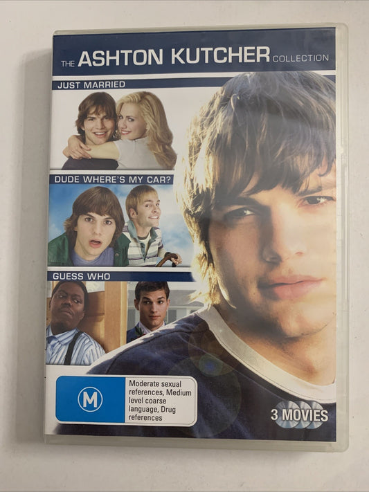 Just Married / Dude Where's My Car? / Guess Who (DVD) Ashton Kutcher  Region 4