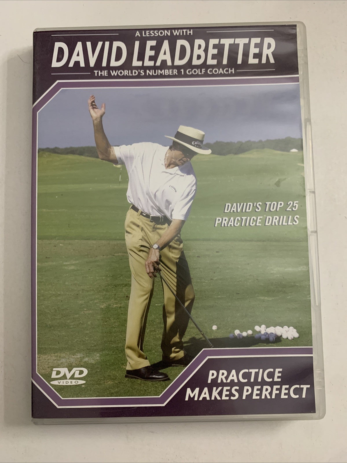 David Leadbetter's Practice Makes Perfect (DVD) All Regions  NEW