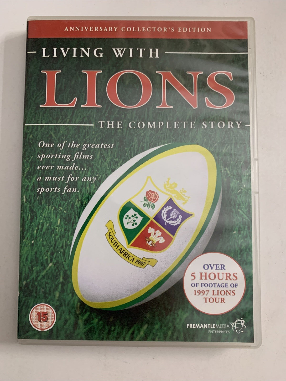 Living With Lions : The Complete Story (DVD, 2009) Rugby Union All Regions