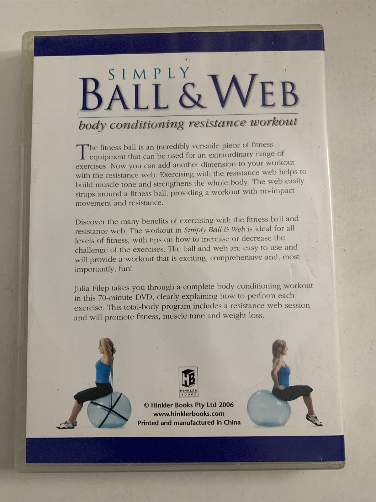 Simply Ball & Web Body Conditioning Resistance Workout (DVD) All Regions