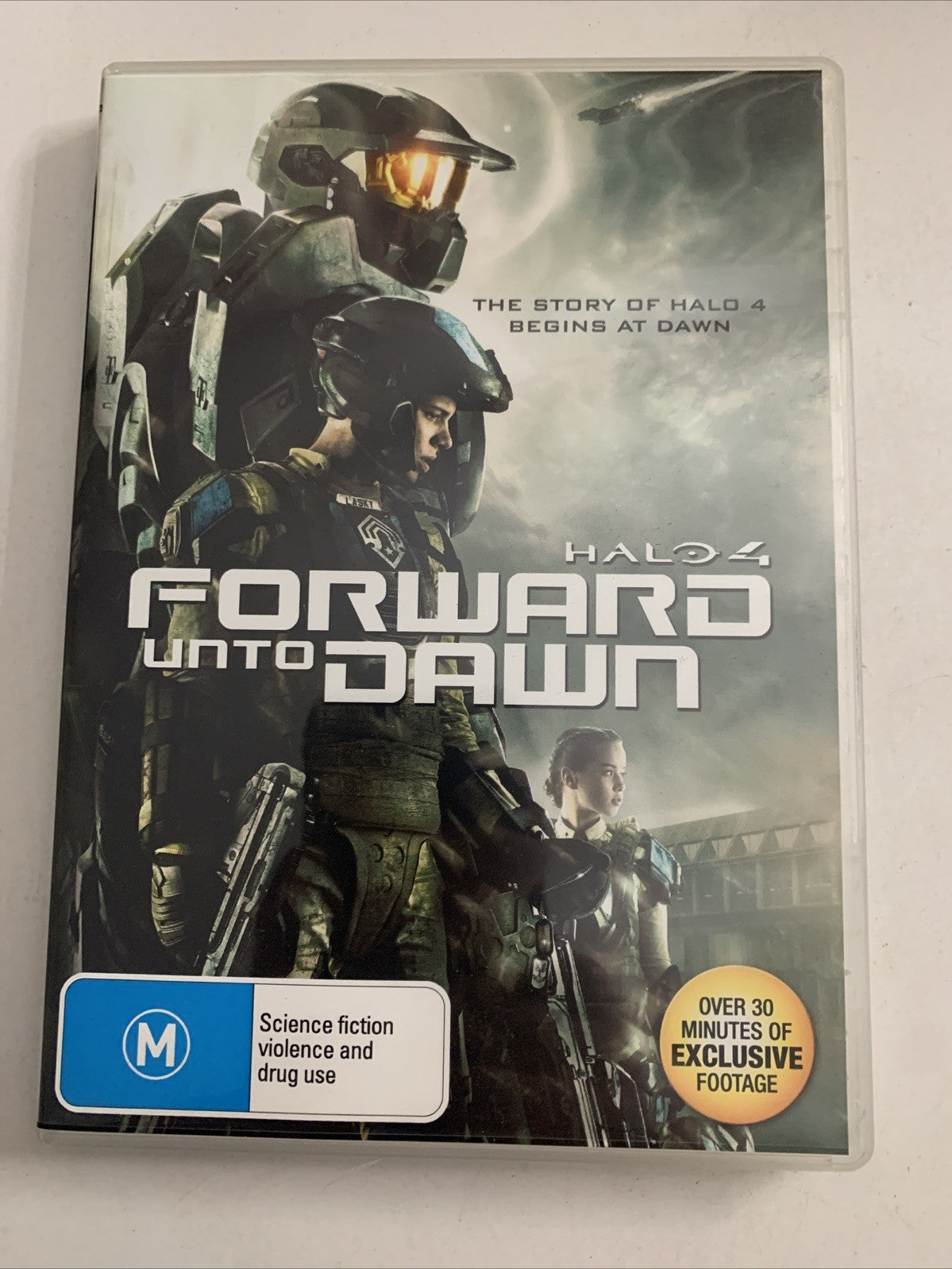 Halo 4 Forward Unto Dawn (DVD, 2012) Region 4