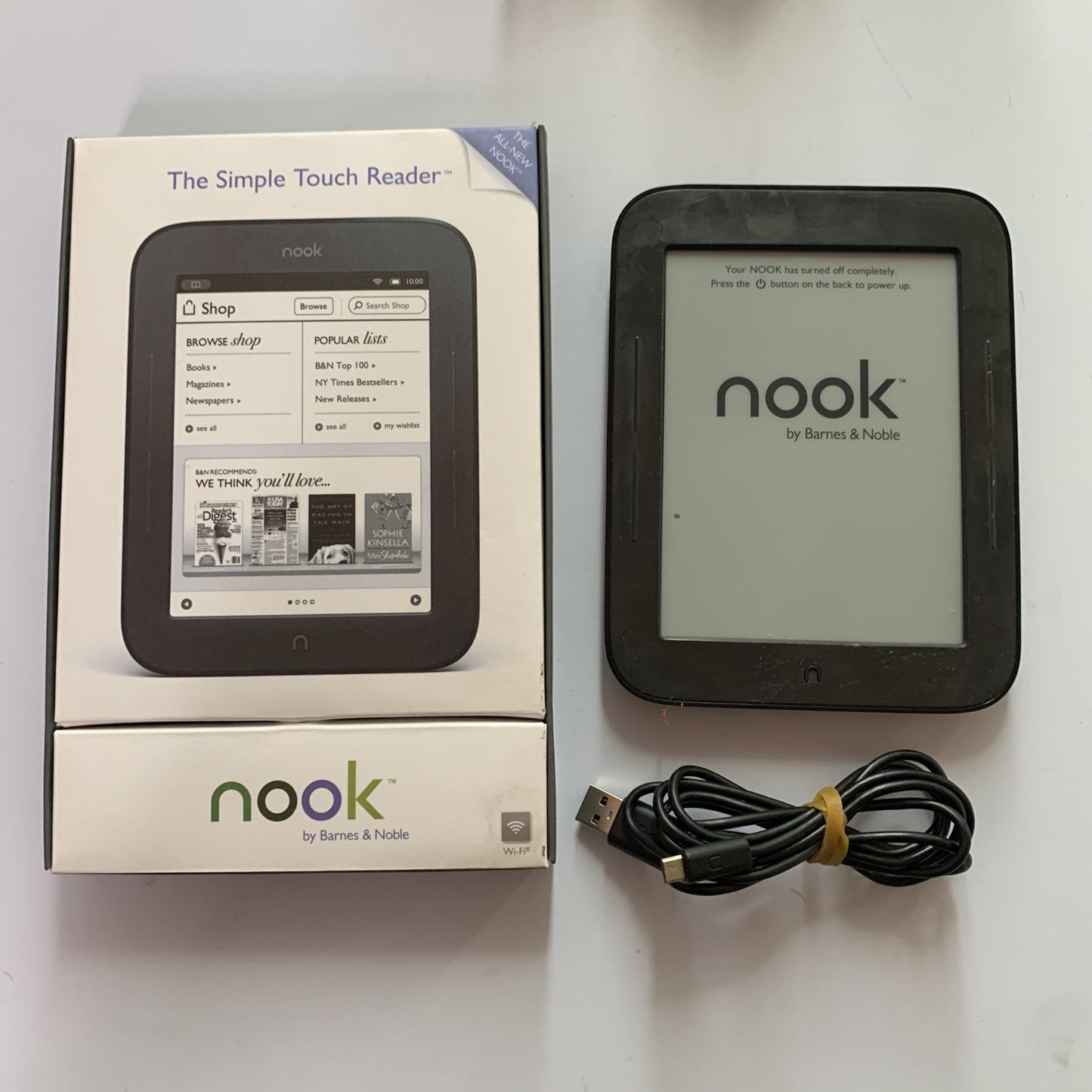 Nook E-Ink Ebook Reader Touch WiFi 6" 2GB