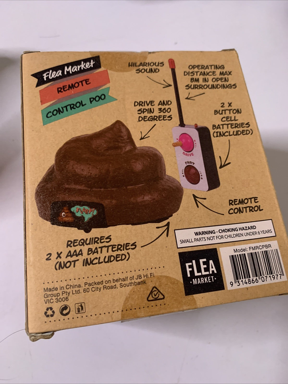 Flea Market Remote Control Poo