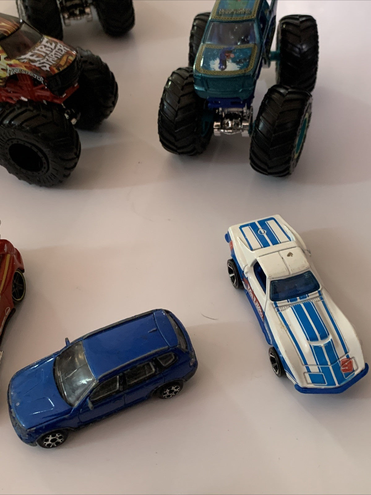 15x Bulk Various  Lot Wheely Hot Wheels Diecast Cars Monster Trucks