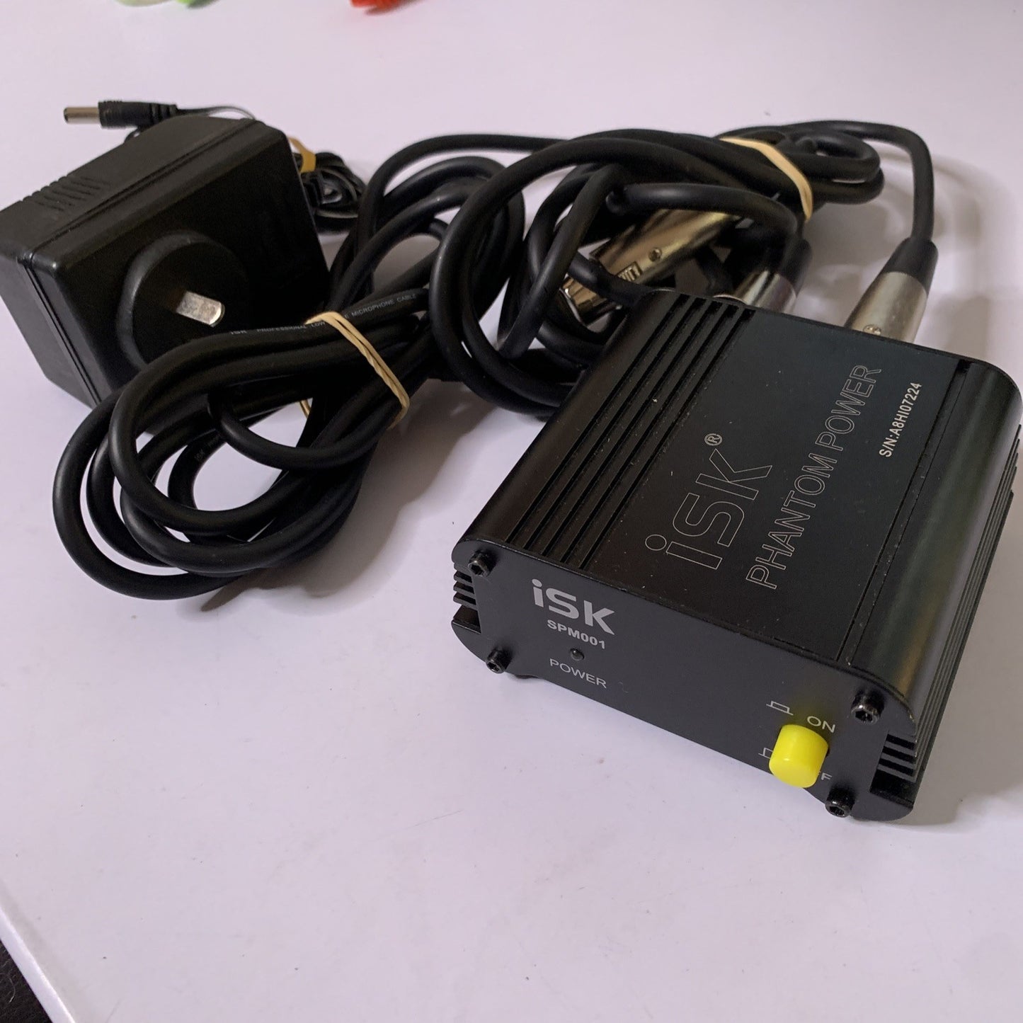 ISK SPM001 Amp Phantom Power Supply For Condenser Microphone