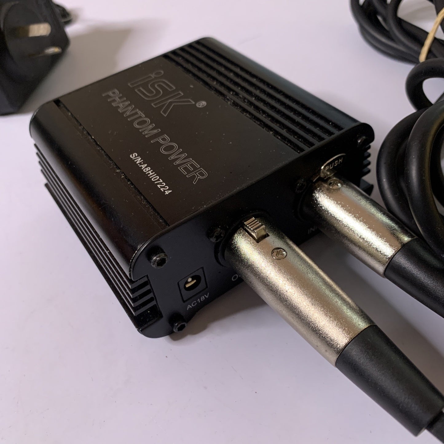 ISK SPM001 Amp Phantom Power Supply For Condenser Microphone