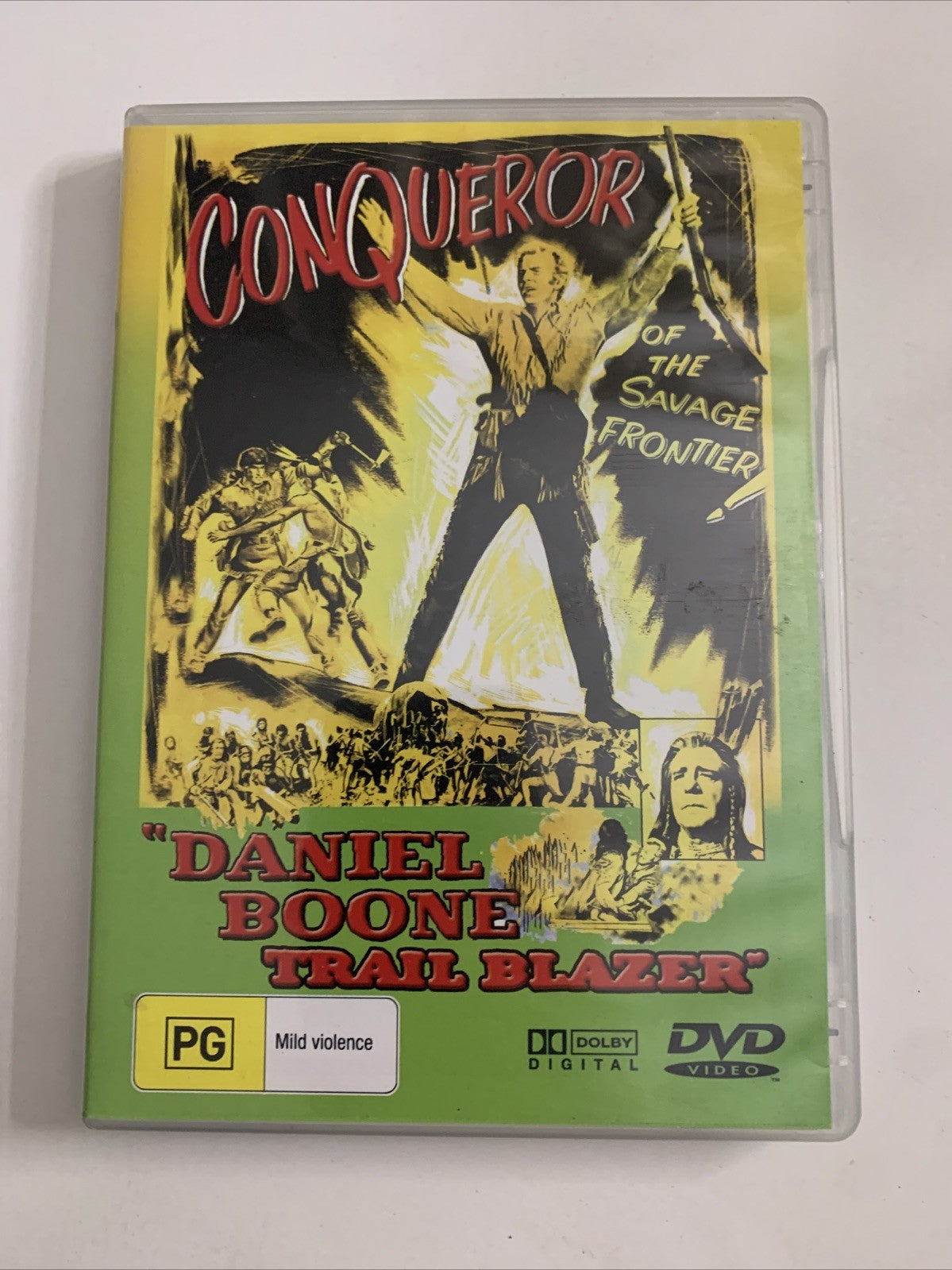 Daniel Boone Trail Blazer (DVD, 1956) Henry Fonda All Regions NEW