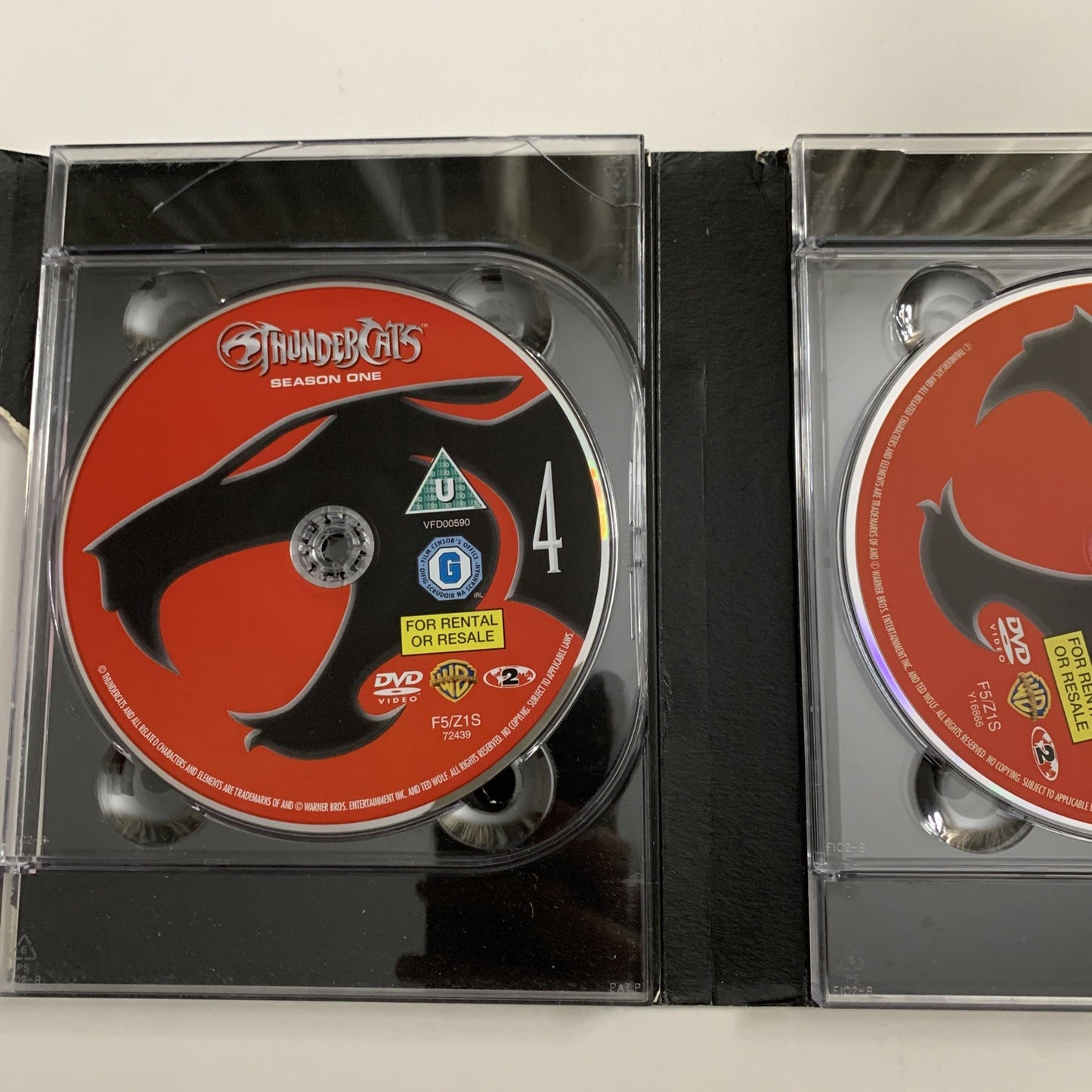 ThunderCats : Season 1 Disc 4-12 (DVD, 1985) Region 2