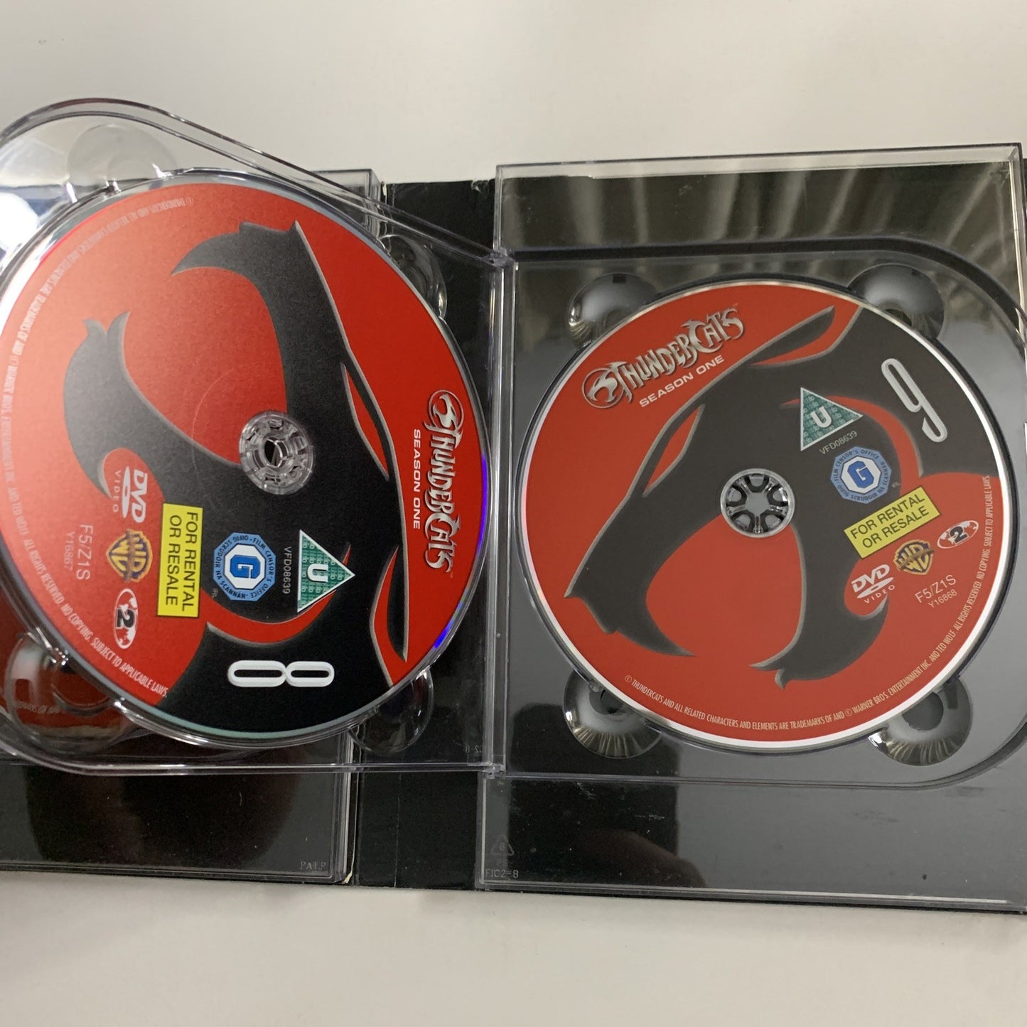 ThunderCats : Season 1 Disc 4-12 (DVD, 1985) Region 2