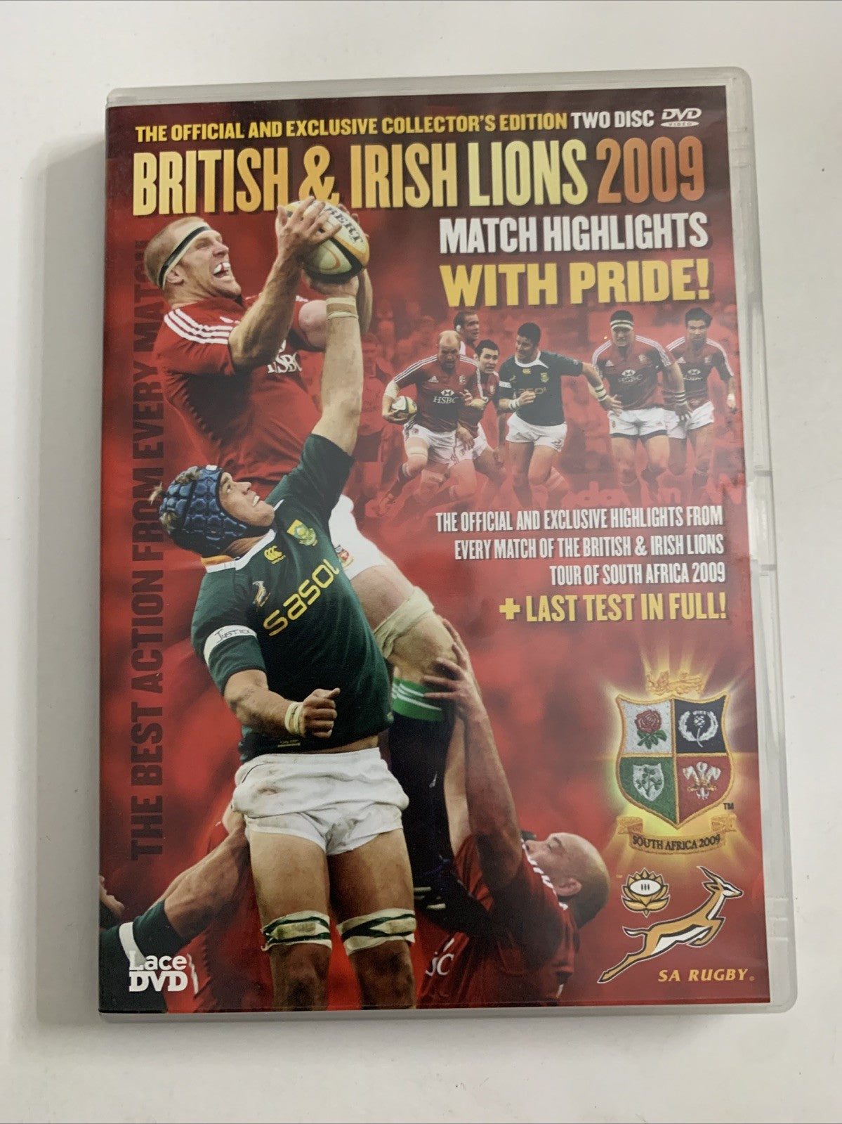 British & Irish Lions 2009 Match Highlights (DVD, 2009) All Regions