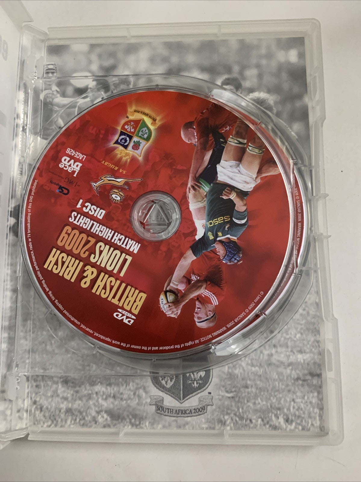 British & Irish Lions 2009 Match Highlights (DVD, 2009) All Regions
