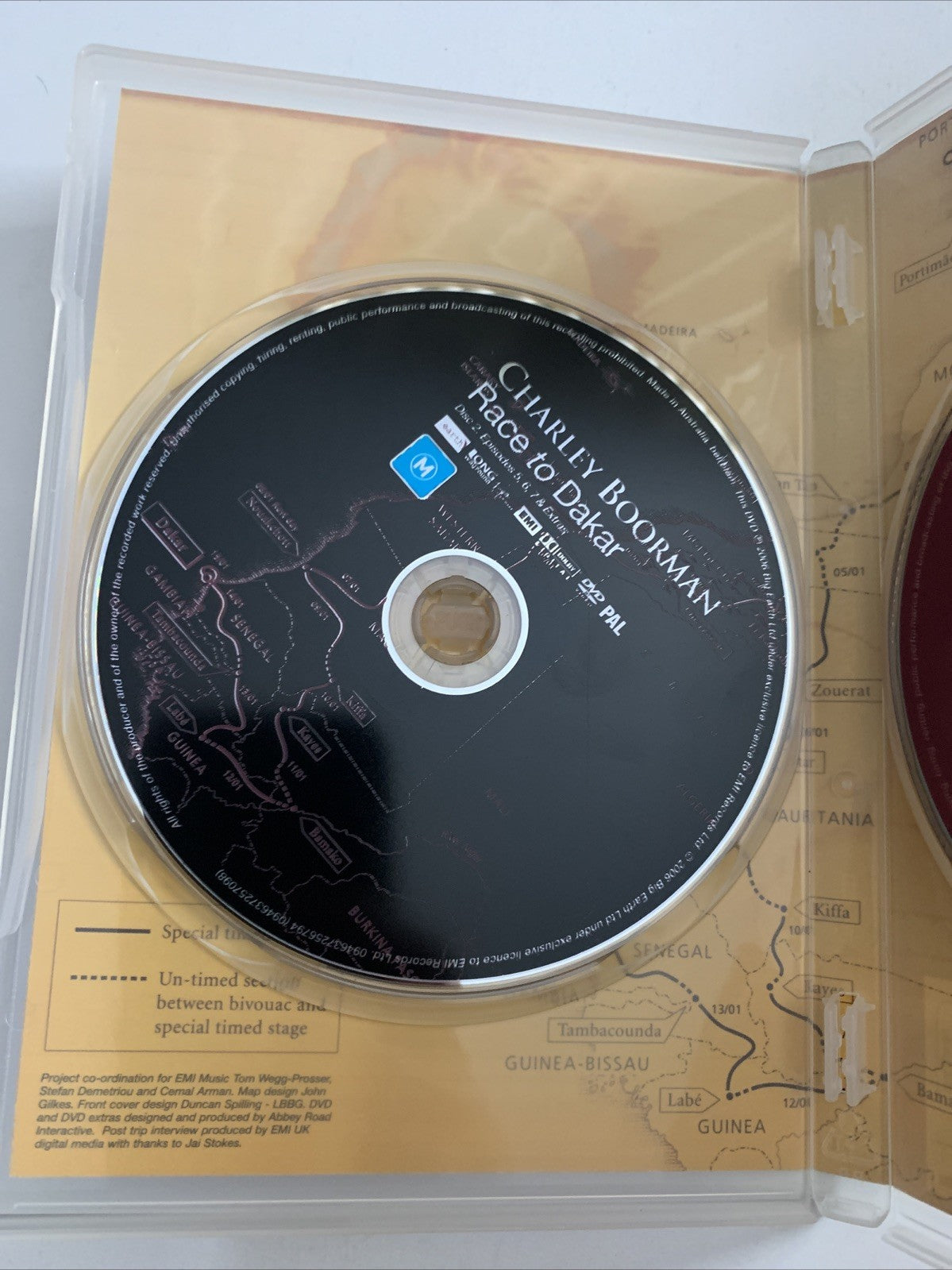 Charley Boorman Race To Dakar (DVD, 2006) 2-Disc All Regions