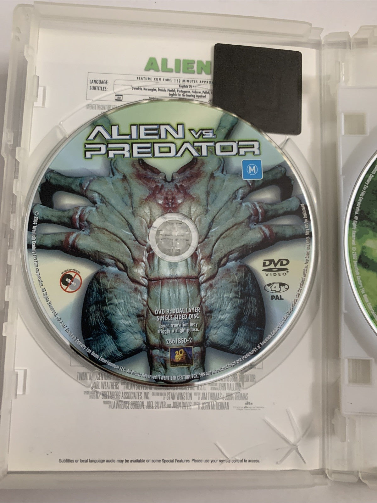 Alien / Alien Vs Predator/ Predator (DVD) 3-Disc Arnold Schwarzenegger