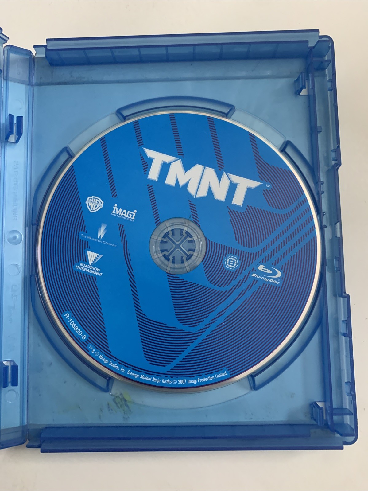 TMNT Teenage Mutant Ninja Turtles (Blu-ray, 2007) Animated Movie Region B