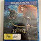 Brave (Blu-ray + DVD, 2012) Disney Animated Film Region B &4