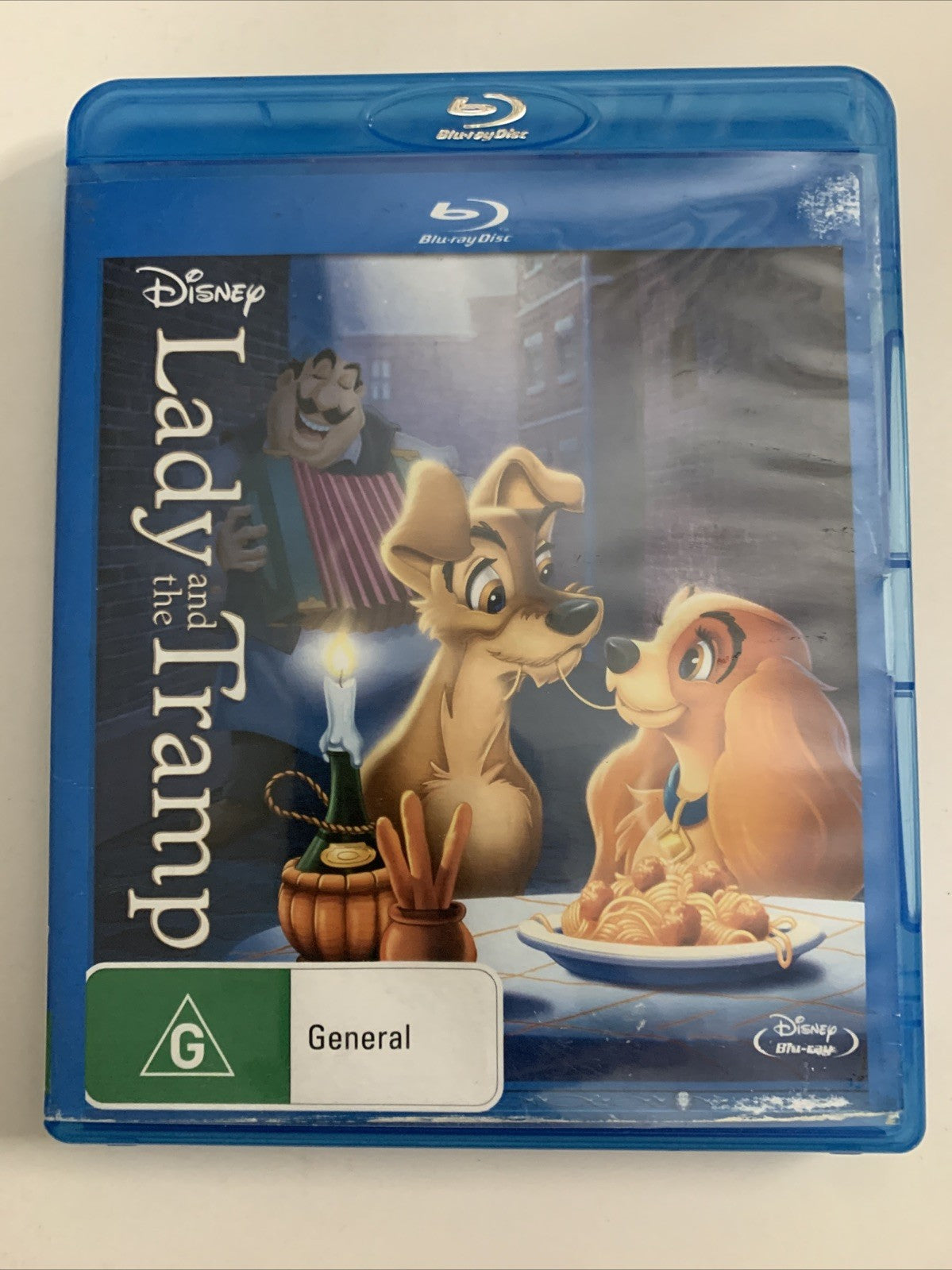 Lady And The Tramp (Blu-ray, 1955) Disney Animated Film  Region B