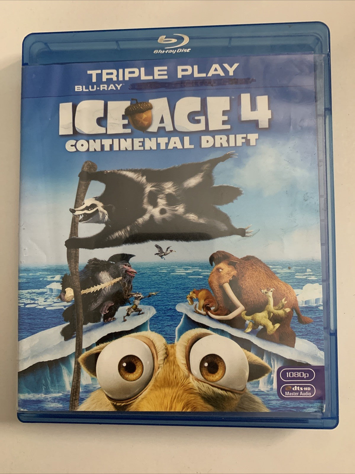 Ice Age 4: Continental Drift (Blu-ray, 2012) Region B