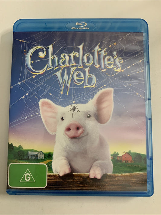 Charlotte's Web (Blu-ray, 2006) Dakota Fanning, Julia Roberts