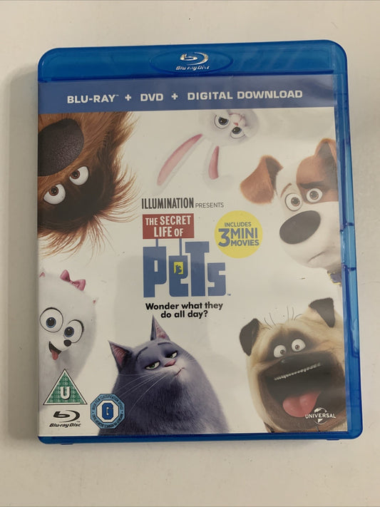 The Secret Life Of Pets (Blu-ray, 2016) Region B