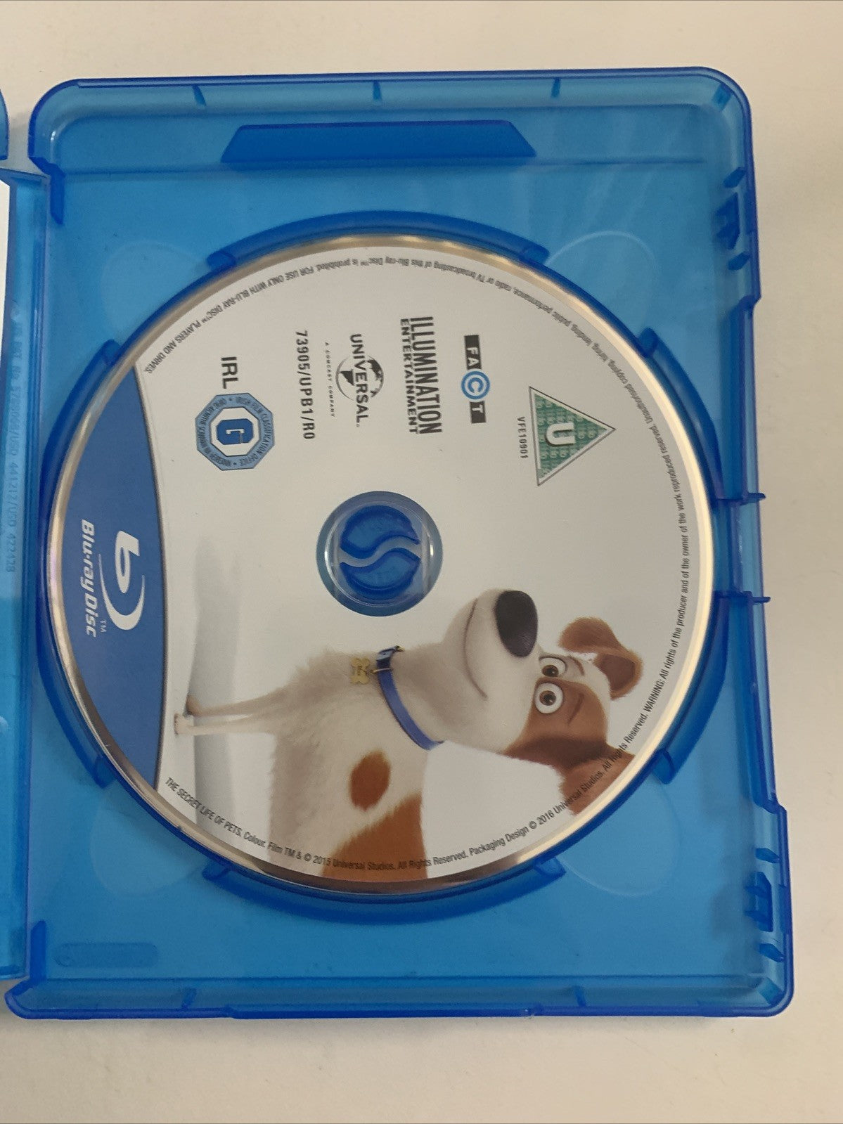 The Secret Life Of Pets (Blu-ray, 2016) Region B