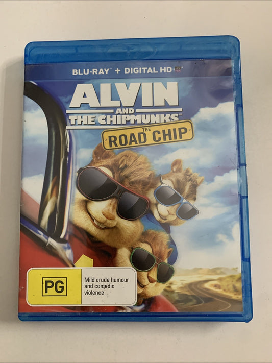 Alvin And The Chipmunks The Road Chip (Blu-ray, 2015) Region B