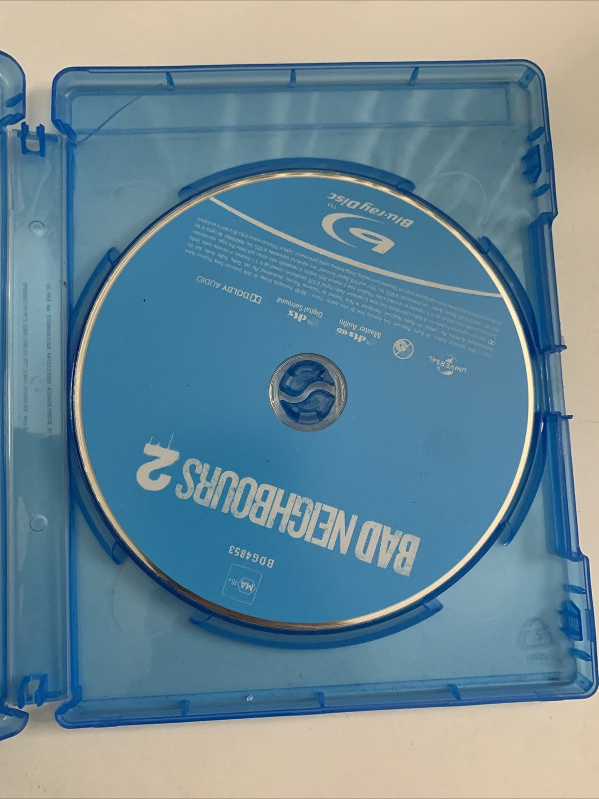 Bad Neighbours 2 (Blu-ray, 2016) Rose Byrne, Seth Rogen, Zac Efron  Region B