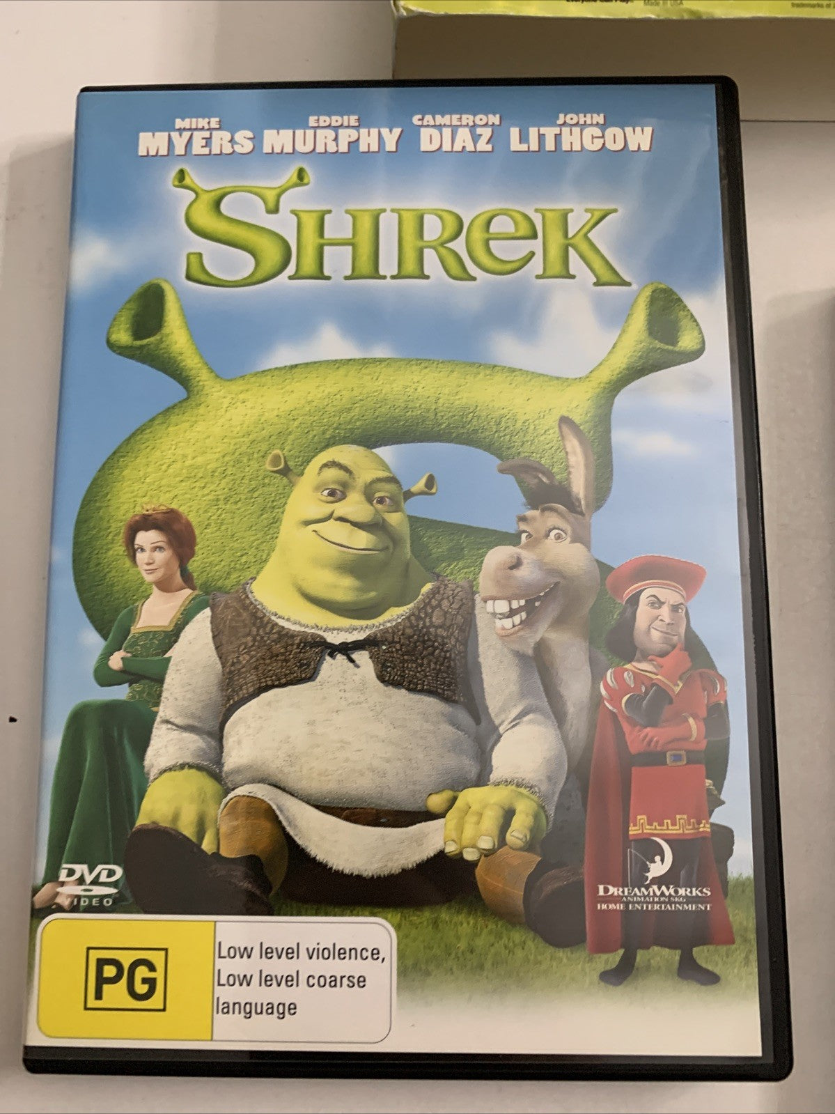 Shrek Dreamworks Interactive DVD Game (DVD, 2001) Region 4