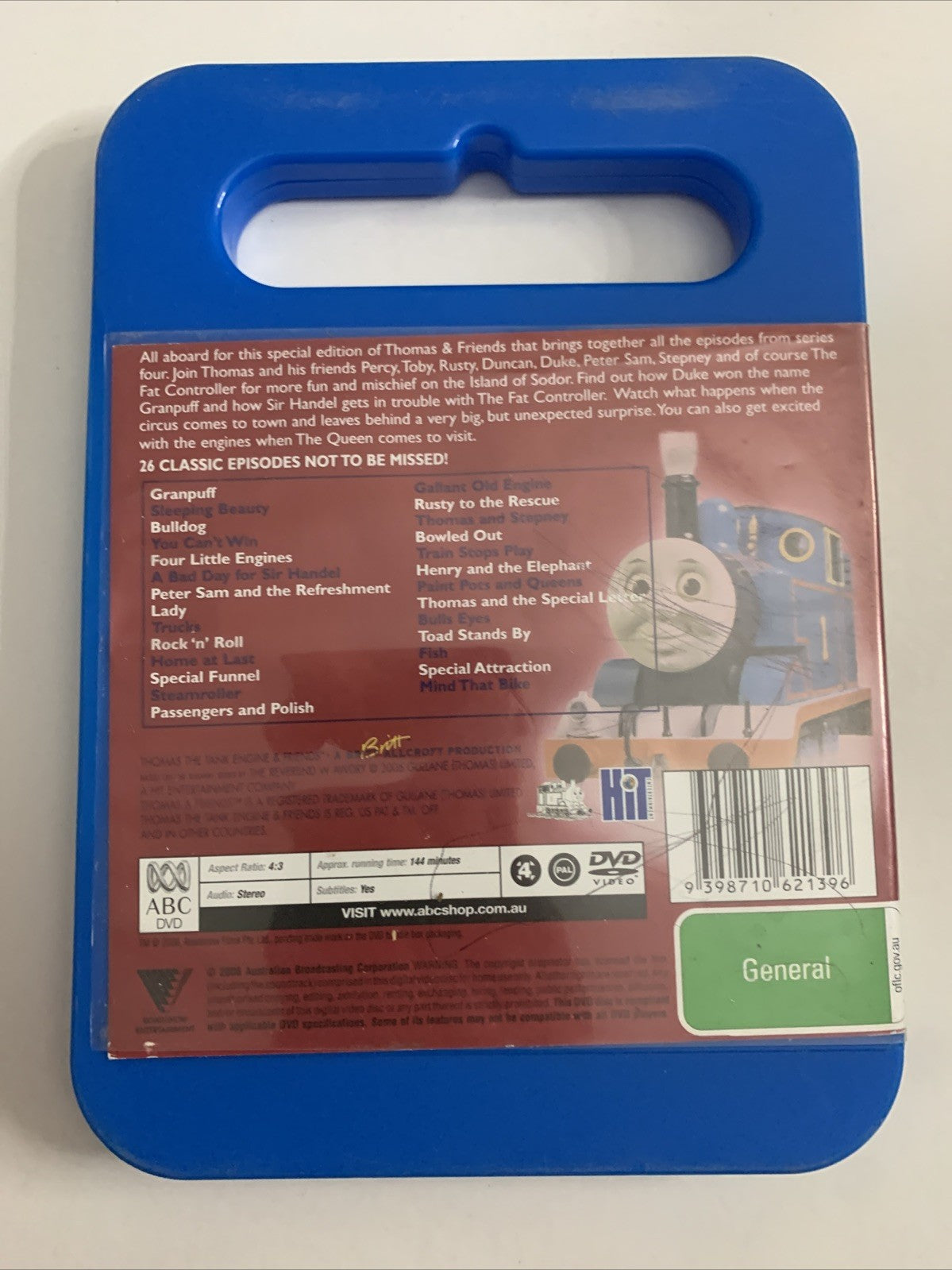 Thomas & Friends : Series 4 (DVD, 2005) Region 4