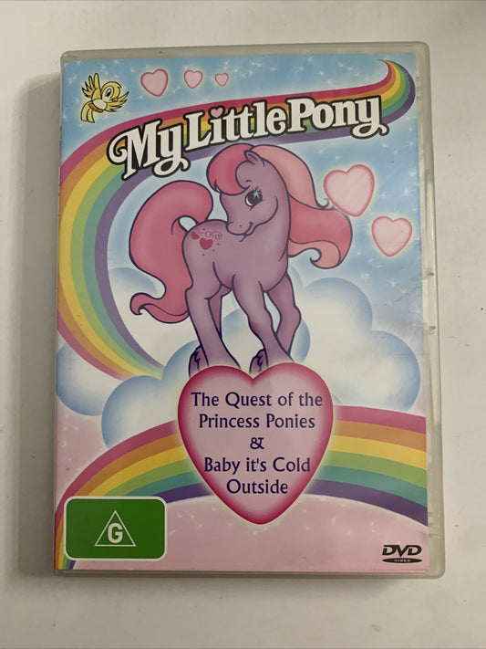 My Little Pony : Quest Of The Princess Ponies + Baby It's Cold Outside (DVD)