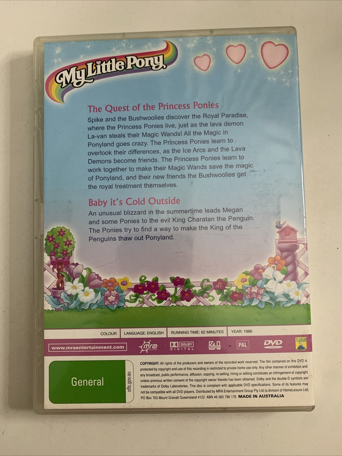 My Little Pony : Quest Of The Princess Ponies + Baby It's Cold Outside (DVD)