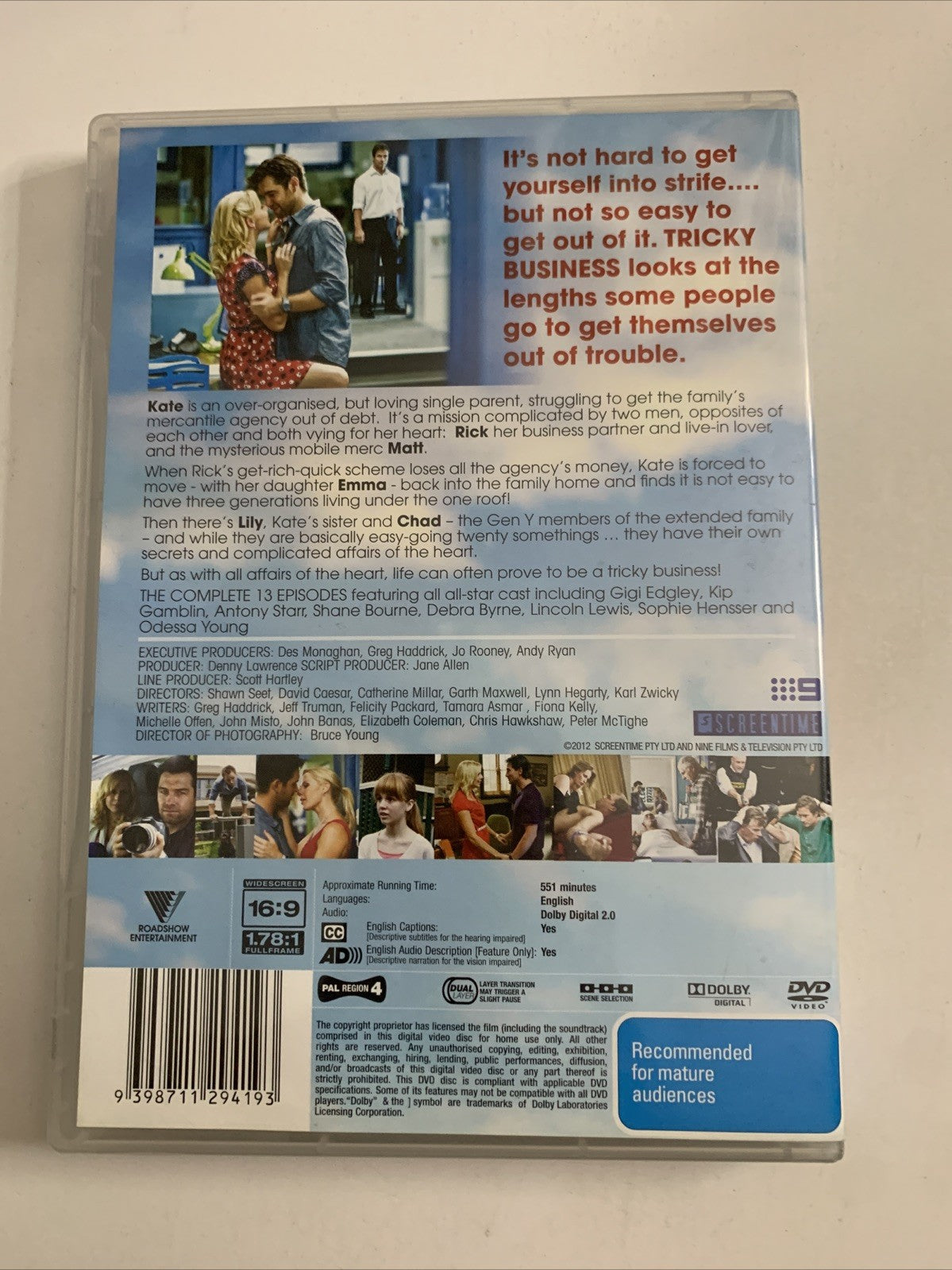 Tricky Business : Complete Mini Series (DVD, 2012) Comedy Region 4