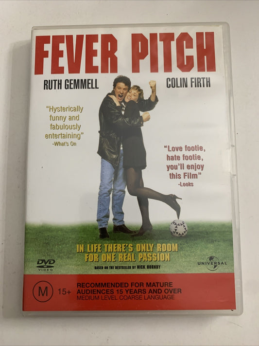 Fever Pitch (DVD, 1996) Ruth Gemmell, Holly Aird, Colin Firth  Region 4