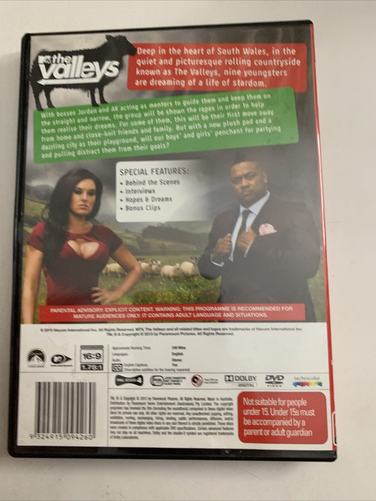 The Valleys : The Complete First Series (DVD, 2012) Region 4