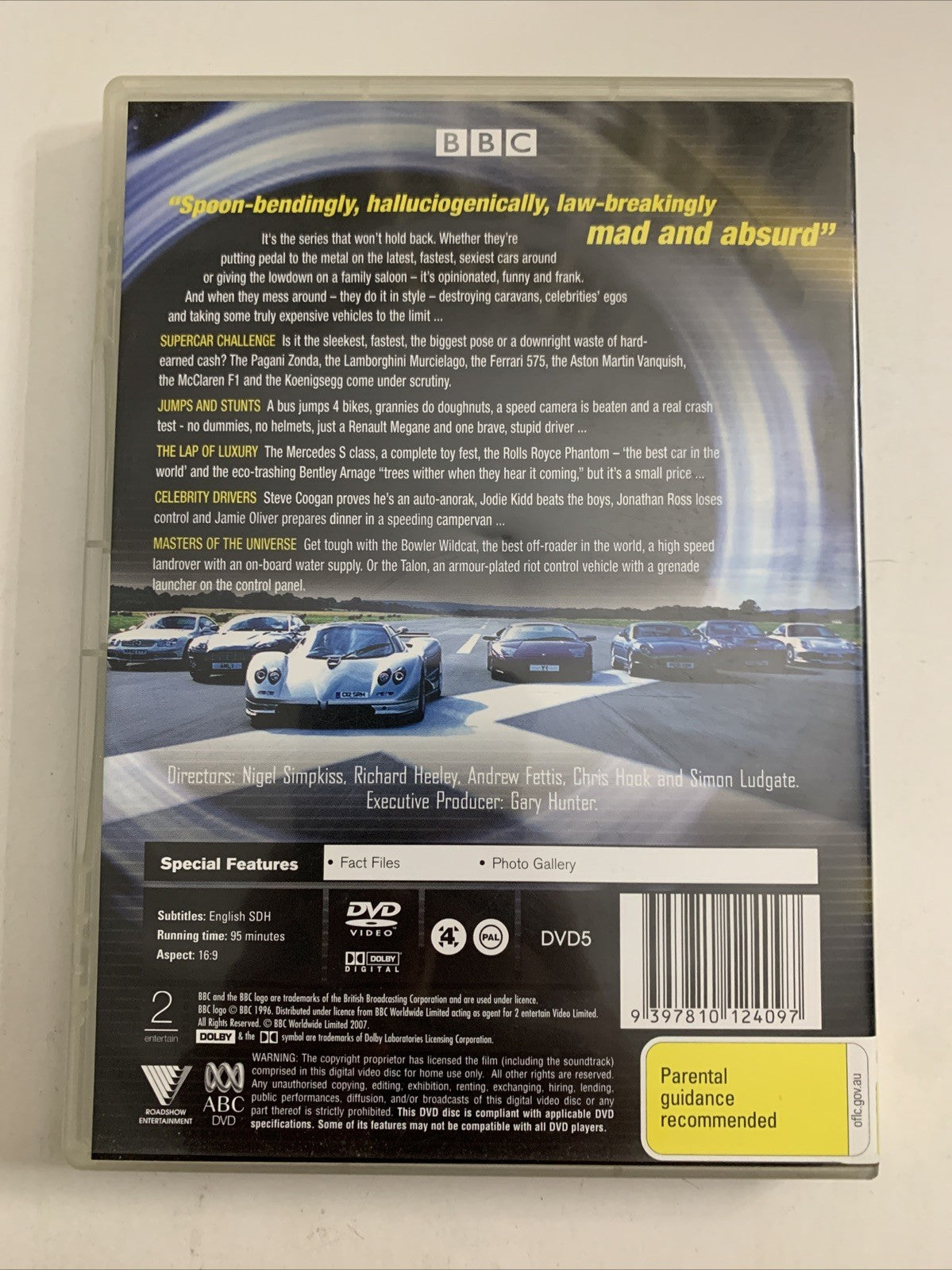 Top Gear: Back In The Fast Lane The Best of Series 1-2 (DVD) Region 4