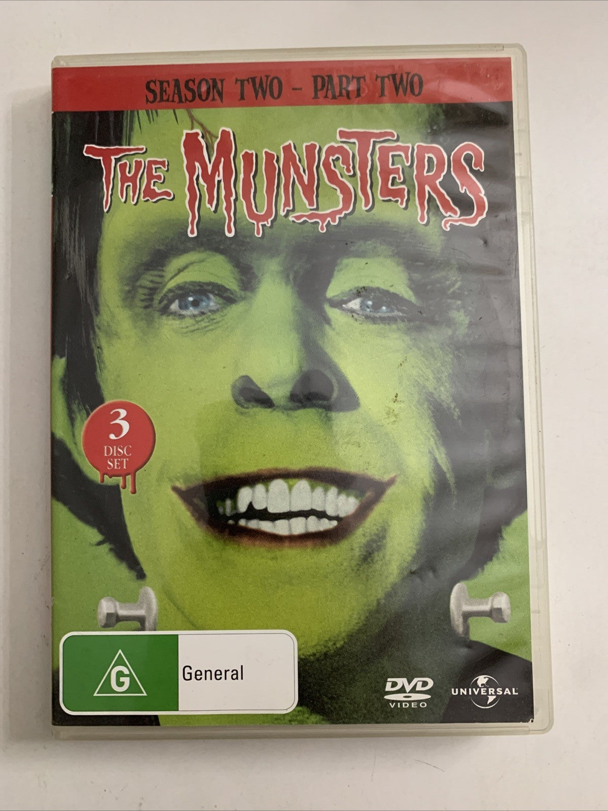 The Munsters: Season 2 Part 2 (DVD, 1965) Region 4 &2