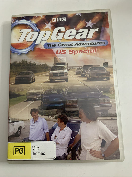 Top Gear : The Great Adventures US Special (DVD, 2007) Region 4