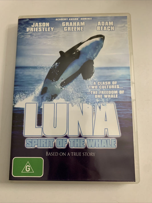 Luna Spirit Of The Whale (DVD, 2008) Graham Greene, Jason Priestley Region 4