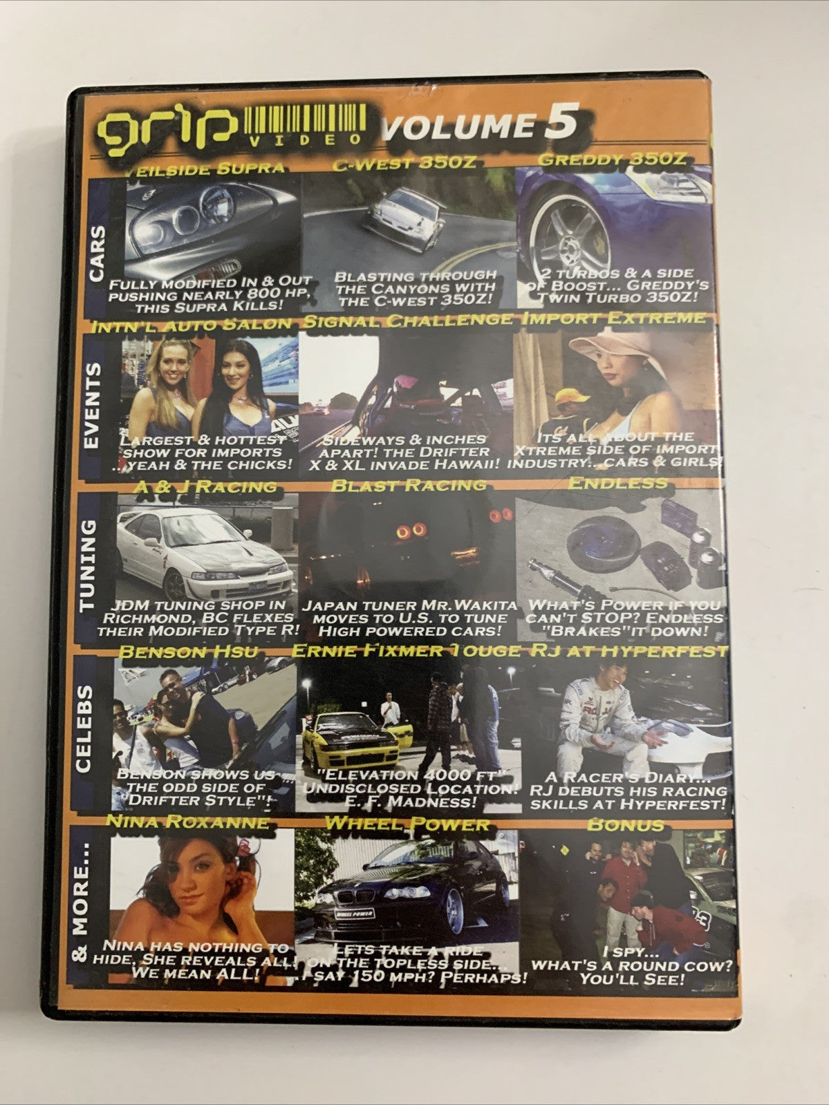 Import Street Racing Grip Video Volume 5 (DVD) All Regions