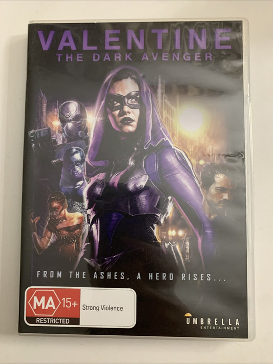 Valentine The Dark Avenger (DVD, 2017) Arie Dagienkz, Estelle Linden Region 4