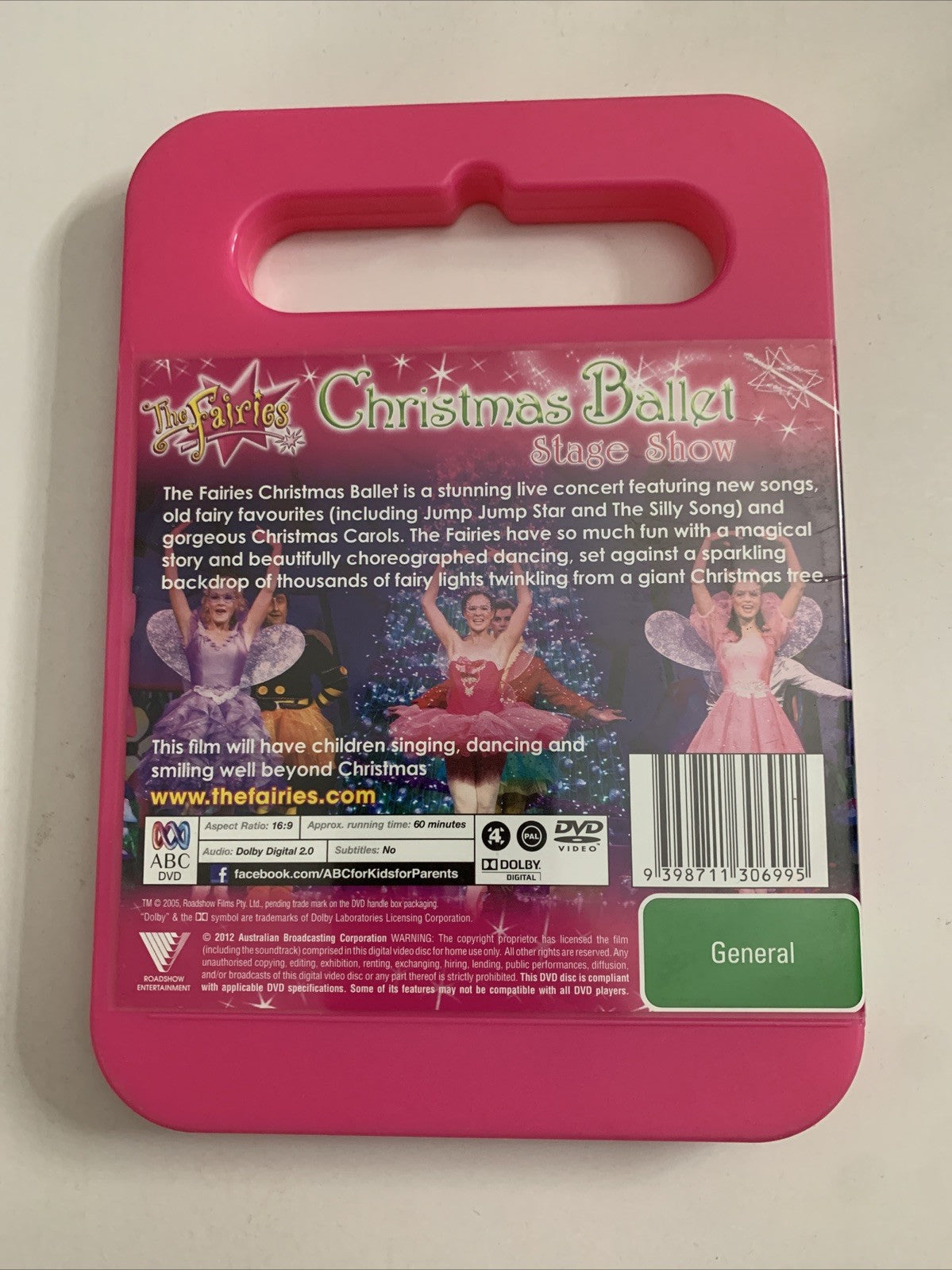 The Fairies Christmas Ballet Stage Show (DVD, 2011) Region 4