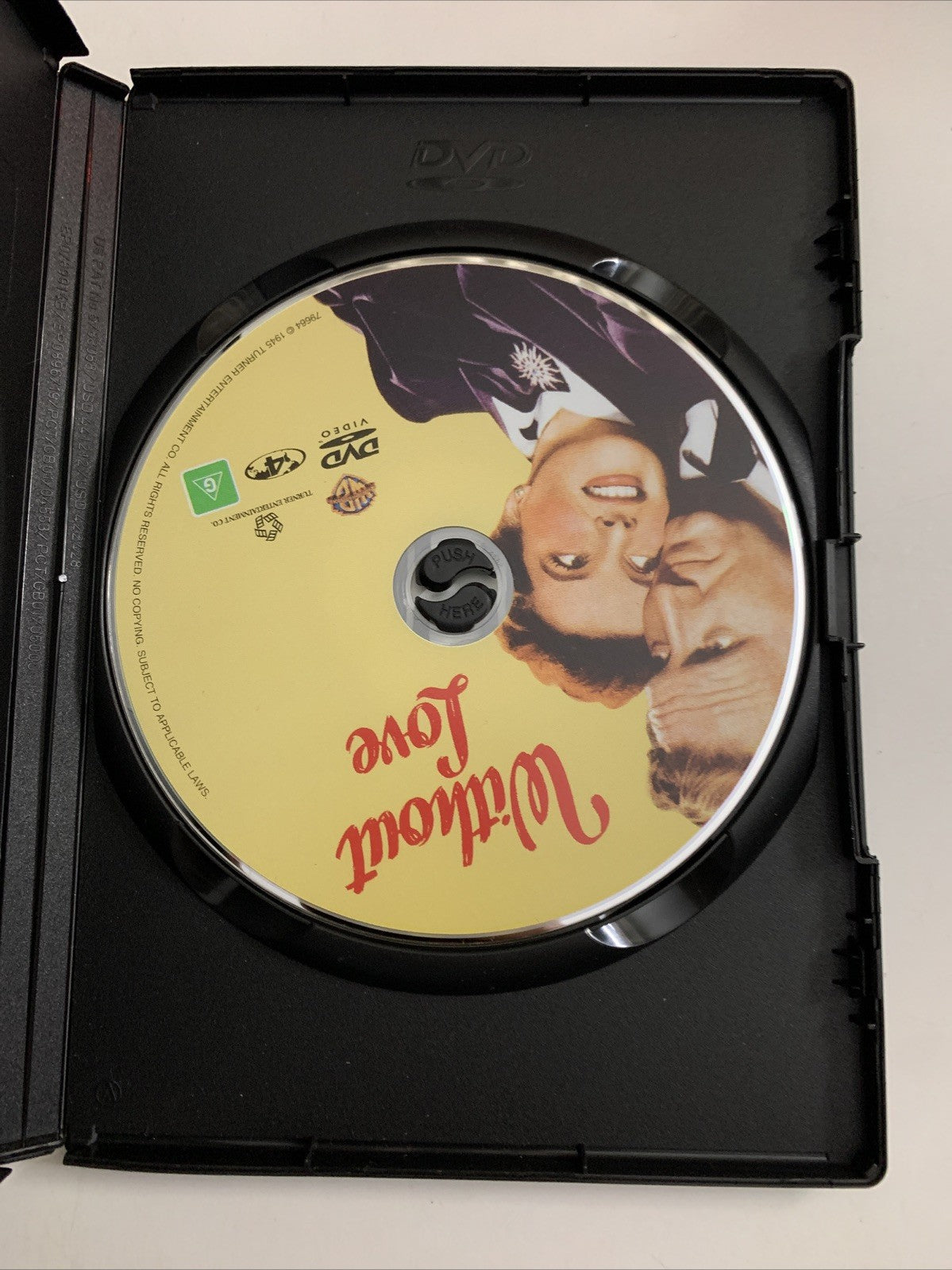 Without Love (DVD, 1945) Spencer Tracy, Katharine Hepburn Region 4