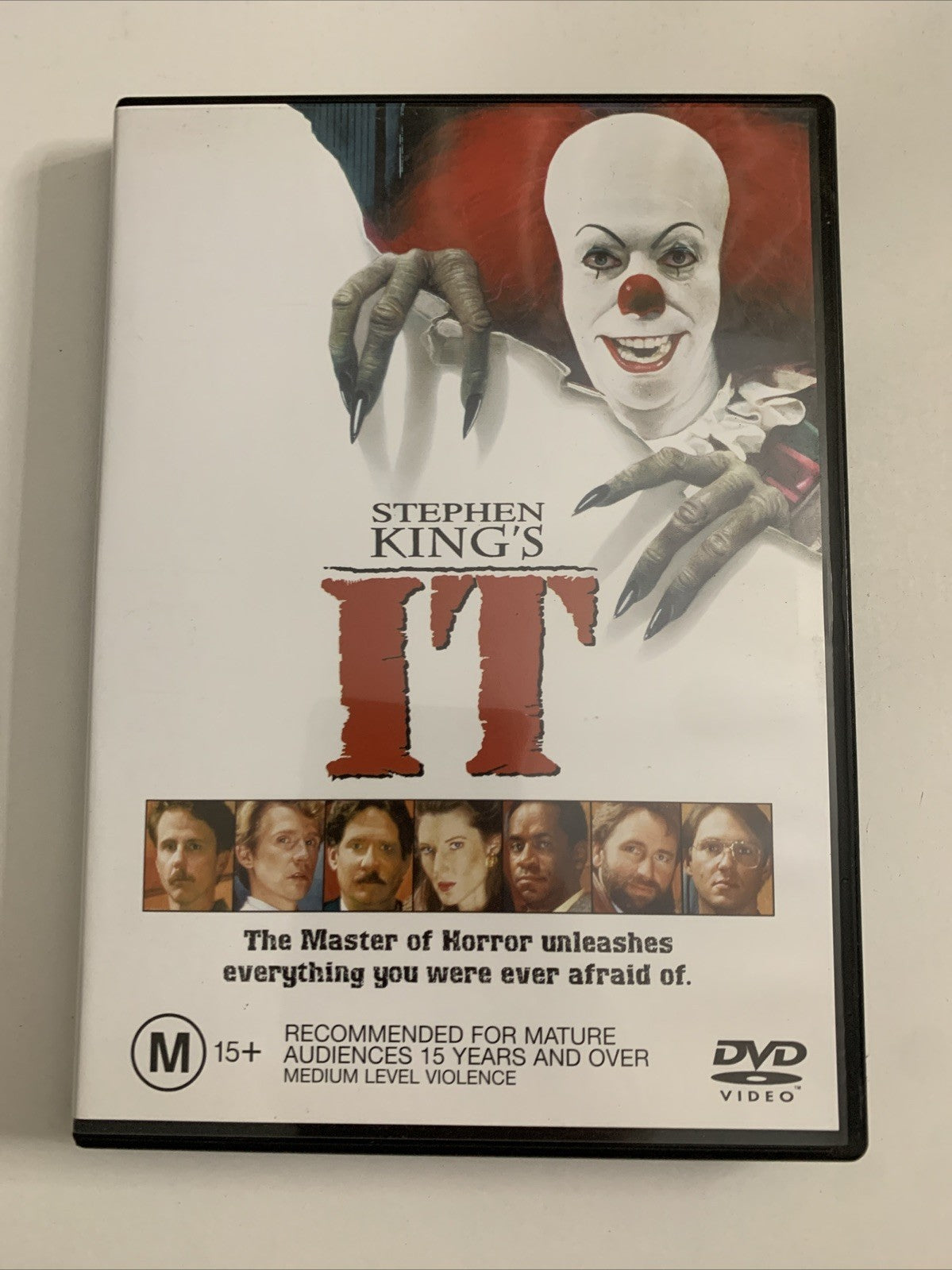 Stephen Kings's It (DVD, 1990) Horror Film Region 4
